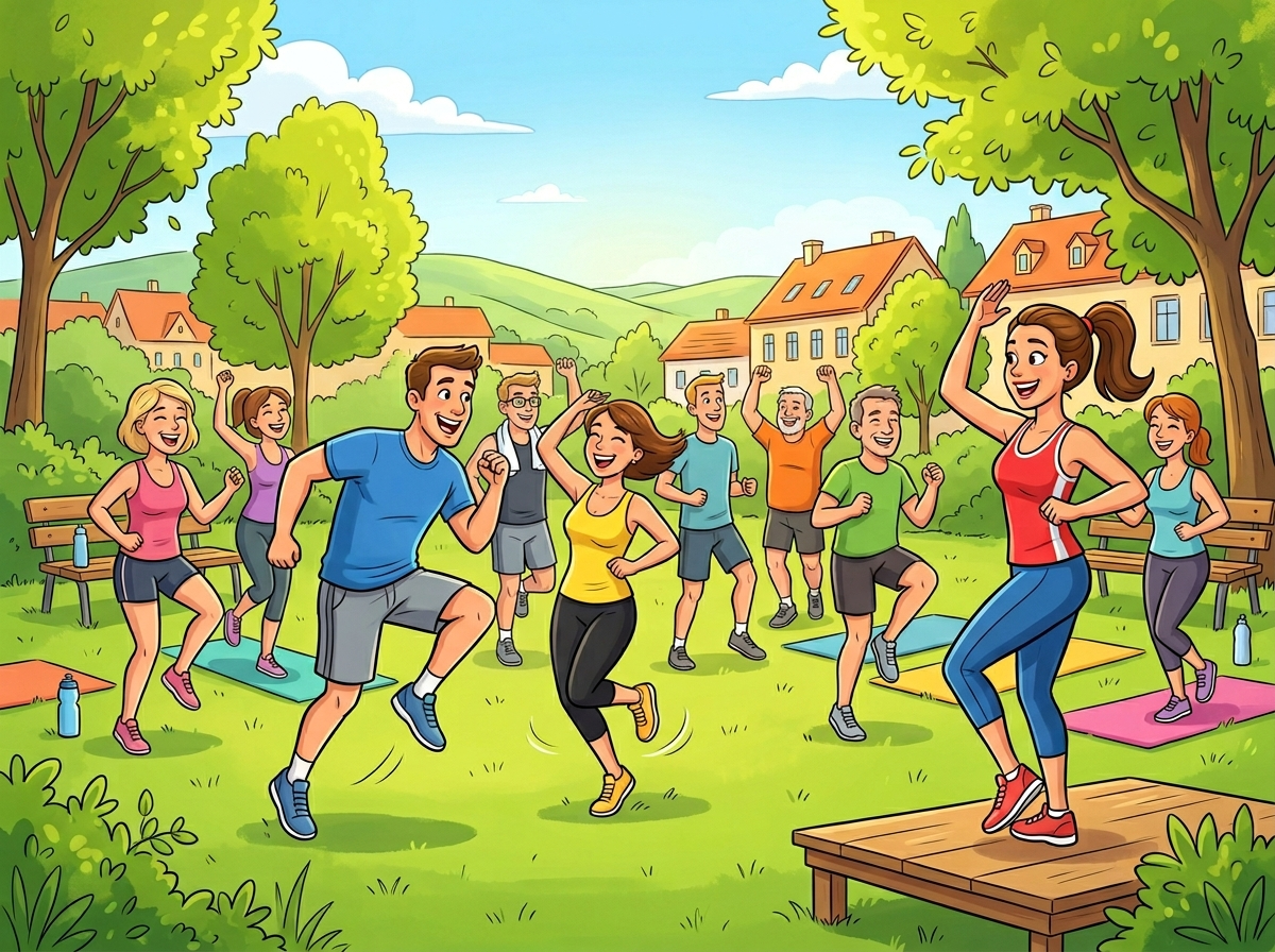 Aerobic a tanec